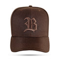 Boné Snapback Marrom Café Contra Aba Blue Sky