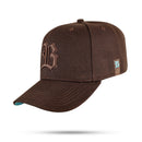Boné Snapback Marrom Café Contra Aba Blue Sky