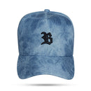 Boné Snapback Jeans Basic Logo Preto