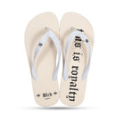 Chinelo Tradicional Bege This is Royalty