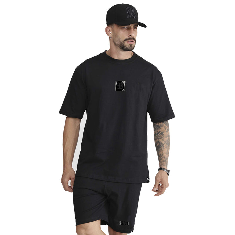 Conjunto Oversized All Black Piano