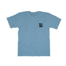 Camiseta Azul B Strass