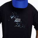 Camiseta Oversized Preta NBO Blue