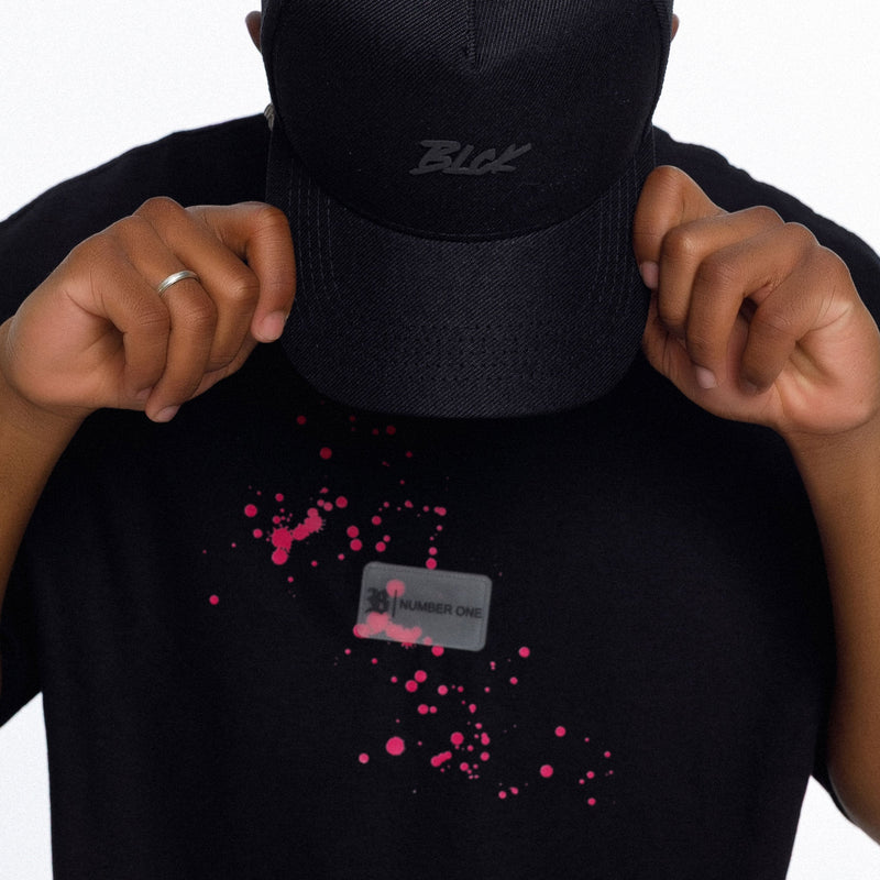 Camiseta Oversized Preta NBO Pink