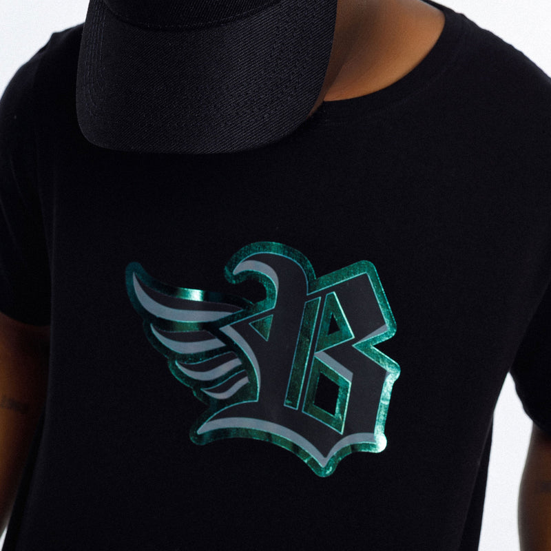 Camiseta Preta B Camaleão