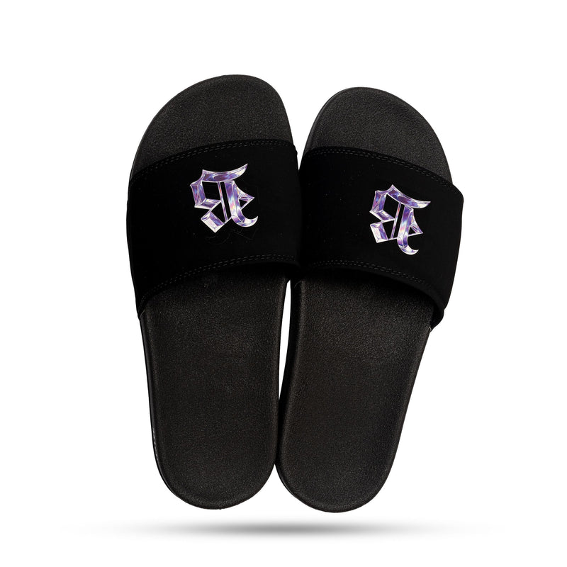 Chinelo Slide Preto Velcro Premier