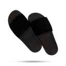 Chinelo Slide Preto Onça Strass