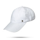 Boné Dad Hat Branco Metal Silver