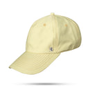 Boné Dad Hat Amarelo Claro Metal Silver