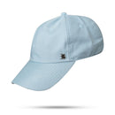 Boné Dad Hat Azul Claro Metal Silver