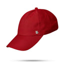 Boné Dad Hat Vermelho Metal Silver