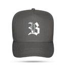 Boné Snapback Cinza Mirror Silver