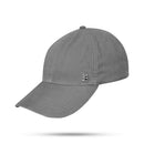 Boné Dad Hat Cinza Basic Metal Prata
