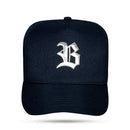 Boné Snapback Azul Marinho Mirror Silver