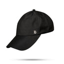 Boné Dad Hat Preto Metal Silver