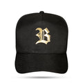 Boné Snapback Preto Mirror Gold
