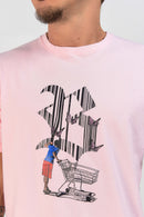 Camiseta Rosa Flag Authentic