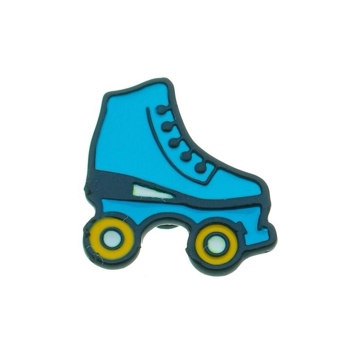 Botton Blck - Patins Azul Preto