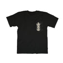 Camiseta Preta Angel Wings