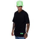 Camiseta Oversized Preta Wings The Chosen