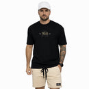 Conjunto Oversized Preto e Bege Royalty