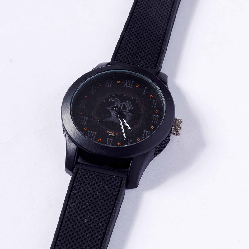 Relógio BLCK Circle Roman Black