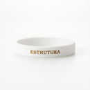 Pulseira Estrutura Branca e Dourada - Thiago Brava