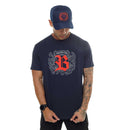 Camiseta Azul Marinho BLCK Indestructible