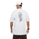 Camiseta Oversized Branca Fish