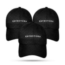 3 x Bonés Dad Hat Thiago Brava (Estrutura)