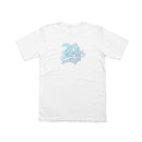 Camiseta Branca Zero Um Azul