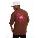Camiseta Oversized Marrom Born Raised