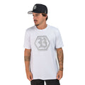 Camiseta Branca Hexa Strass