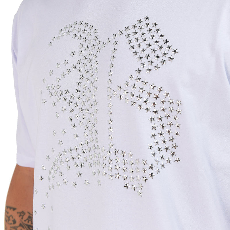 Camiseta Branca Stone Stars