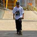 Camiseta Charlie Brown Jr. - Oversized Branca Chorão Eterno - Blck Brasil