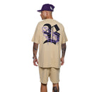 Conjunto Oversized Bege Wings Legacy