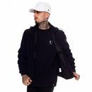 Jaqueta Corta Vento Preta Hex Laranja