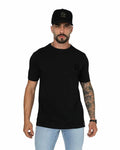 Camiseta Preta Logo Veludo