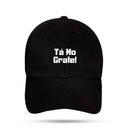 Boné Dad Hat Preto Tá No Grale - Evoney Fernandes