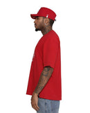 Camiseta Oversized Vermelha Hammer