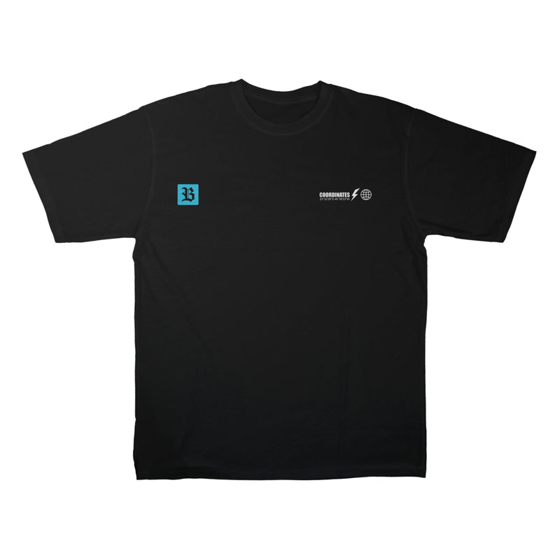 Camiseta Oversized Preta Born in 2015