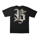 Camiseta Oversized Preta Wings Monument