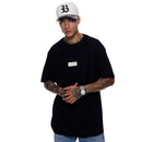 Camiseta Oversized Preta Wings Monument