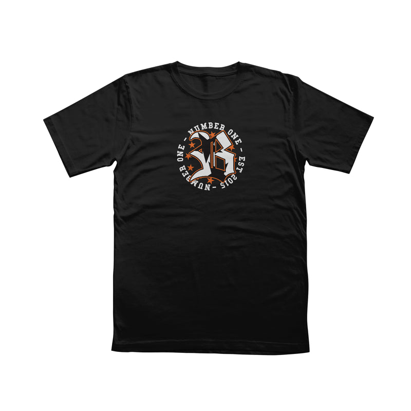 Camiseta Preta Orange Star