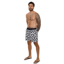 Shorts Praia Preto e Branco Effect