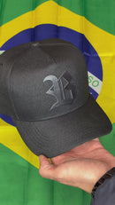 Boné Snapback Verde Brasil Monograma 🇧🇷