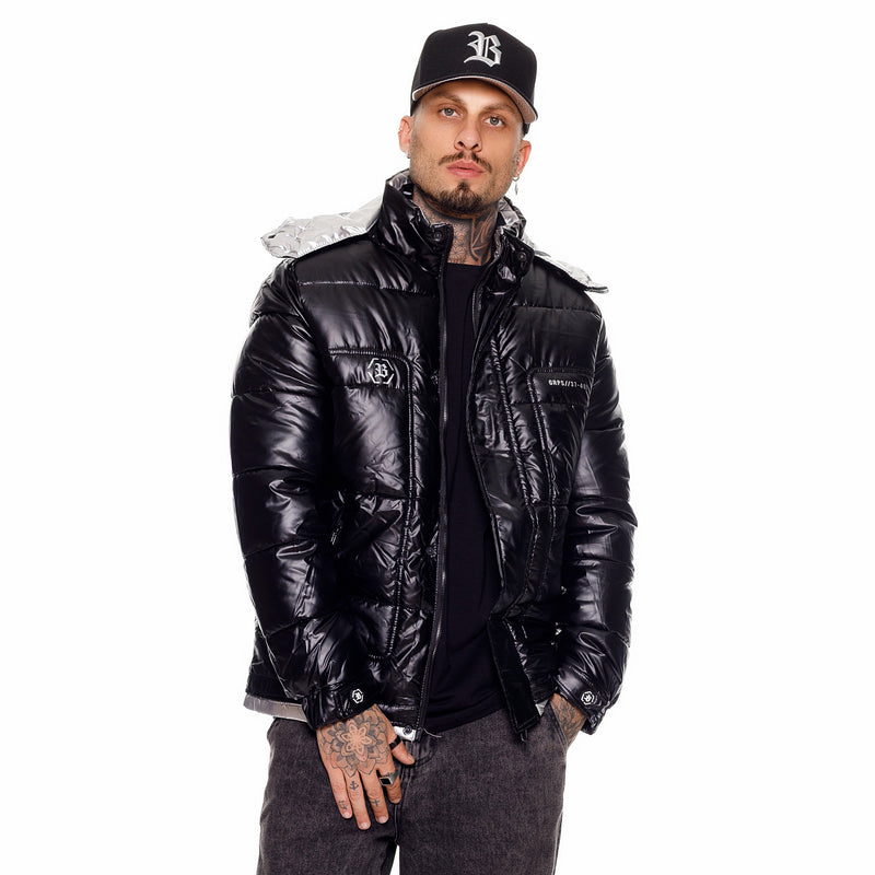 Jaqueta Puffer Preta Blck Explorer