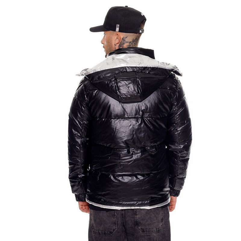 Jaqueta Puffer Preta Blck Explorer