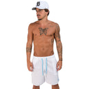Shorts Praia Branco B Hexagon