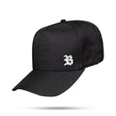 Boné Snapback Preto B Side Branco